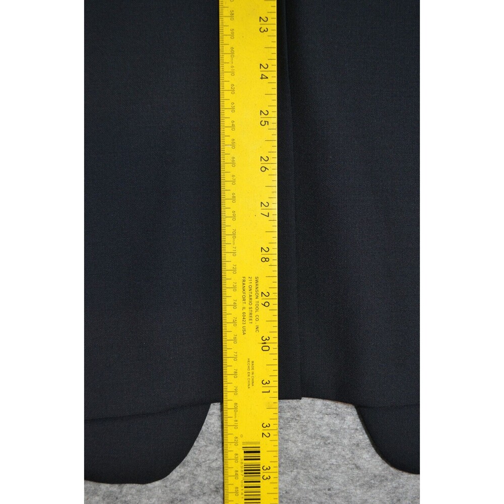 Hickey Freeman Boardroom Suit Jacket 42R Navy Blue Wool Blazer Union Made in USA - Picture 15 of 15